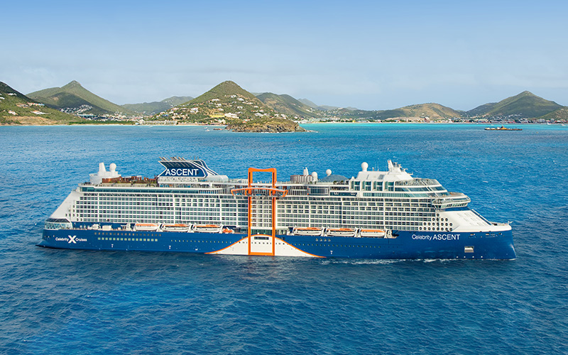 CELEBRITY CRUISES REVEALS DETAILS OF CELEBRITY ASCENT
